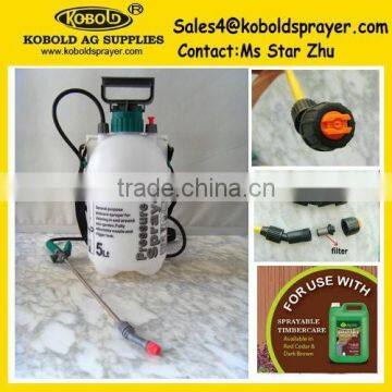 Hand Mini Pressure Sprayer 5L Pressurized Garden Sprayer
