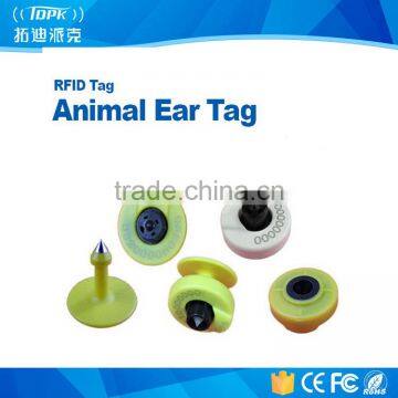 ISO11784/11785 125kHz Lf Tup Em4305 Fdx RFID Animal Ear Tags