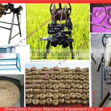 High Efficiency!!STRAW band spinning machine/rope maker/straw rope weaving machine