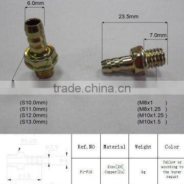 Pump Parts,model Brass Adaptor Tube av Change to Ev,gas-filled,air Inflation