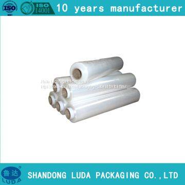 Shandong Luda production width of 50mm-1500mm clear machine stretch wrap film