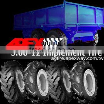 5.00-12 Farm Implement Trailer Tire