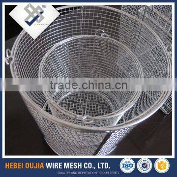 Chrome Plated Metal Small Stainless Steel Filter Wire Mesh Basket photo-3