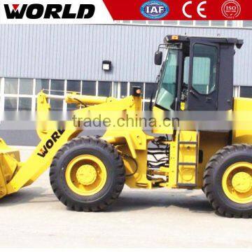 World Brand 3Ton Articulated Mini Wheel Loader With 1.8m3 Bucket Size photo-6