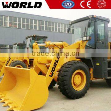 World Brand 3Ton mini wheel loader for sale with 1.8m3 Bucket capacity