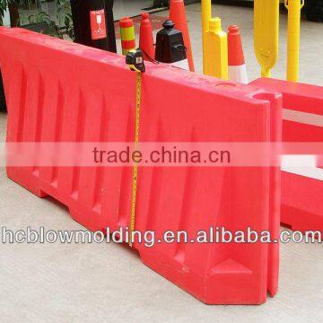 OEM Blow Molding Large Plastic PE PVC Road Barrier ,Traffic Road Block 1.2m Design photo-4