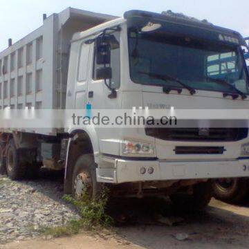 High Quality Euro3 Optional Color Sinotruk Howo Waggon Tremie for Sand and Stone photo-2