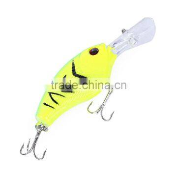 1pc Outdoor 9.5CM Fishing Lures Crank Bait Tackle Swim Bait With 3D Eyes Verisimilar Hard Bait photo-3