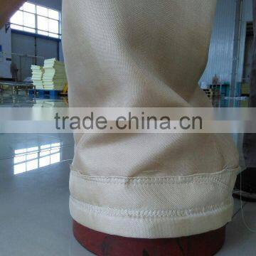 High Temperature Resistant Fiberglass Long Filter Bag With Intermediate Rings for Power Plant photo-4