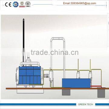 Negative Pressure 15ton Crude Oil/raw Oil /furnace Oil Refining Distillation Machine