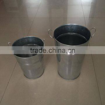 Galvanized Floral Bucket photo-5