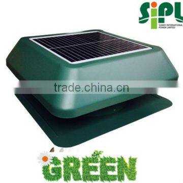 Sunny Exclusive Patented Design 14 Inch 15W Solar Ventilation Fan Machine photo-3