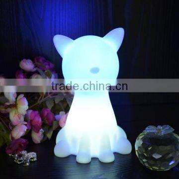 Night Sleeping Led Night Lamp Cat LED Children Animal Night Light Soft PVC Cartoon Baby Nursery Lamp photo-2