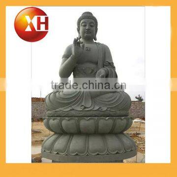 Hand carved large blue buddha statue for garden decoration