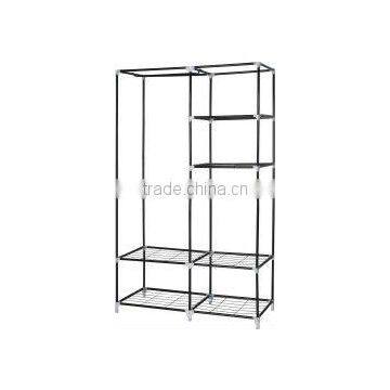 Vivinatur Double Canvas Woven Wardrobe Clothes Storage Cabinet photo-2