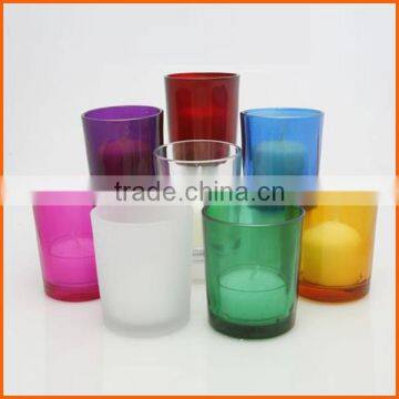 Low price wholesale glass votive candle holders