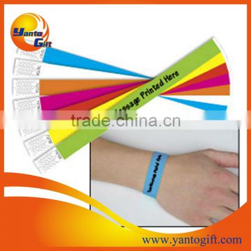 Logo printed tyvek wristband