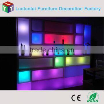 Illuminated Rechargeable Plastic Wine/liquor Led Display Rack photo-5