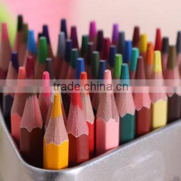 Factory Wholesale Anti Breaking Artist Quality 7 Inch Wood Water Colored Pencil Set photo-4