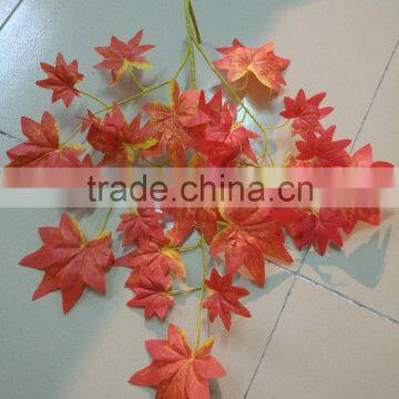 CHY070910 Artificial Red Maple Tree Leave/hanging Maple Leaf/decorative Tree Leave Craft photo-4
