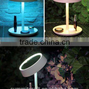 Color Folding Storage Makeup Mirror Led Girl Birthday Gift photo-5