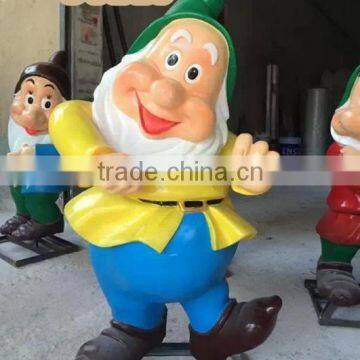 Fiberglass Statue Snow White and Seven Dwarf photo-5