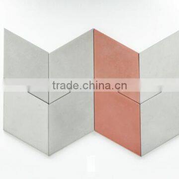 Grey Black Concret Cubic Porcelain Floor and Wall Tile photo-2