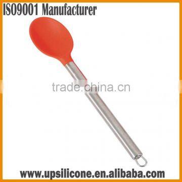 2015 New Full High Quality Kitchen Accessory Silicone Rubber Solid Spoon photo-5