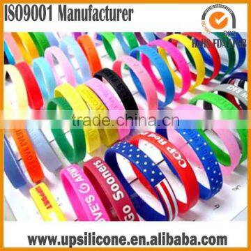 customize bulk cheap silicone wristbands