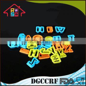 NBRSC Plunger Cookie Cutter Set Of Cake Alphabet Cutter Shape For Baking Cookies Unique Household Gifts photo-3