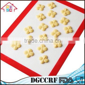 Food Grade Heat Resistant Silicon Fiber Glass Baking Mat