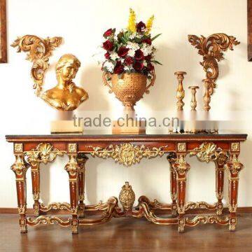 2017 Factory Supply Antique Gold Console Table photo-3