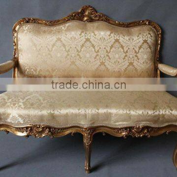 Two-seat antique sofa from China