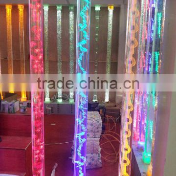 Lighted Glass Pillars For Home Decorative