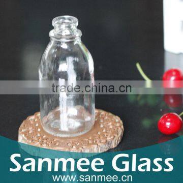 Supplies Glassware Make 100ml Transparent Glass Bottle Wholesale