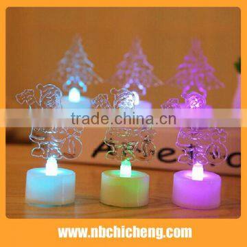 Christmas Plastic Mini Color Changing Gift Light photo-2