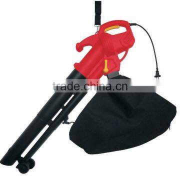 Garden Tool Electric Leaf Vacuum Blowers With Air Speed 250km/h
