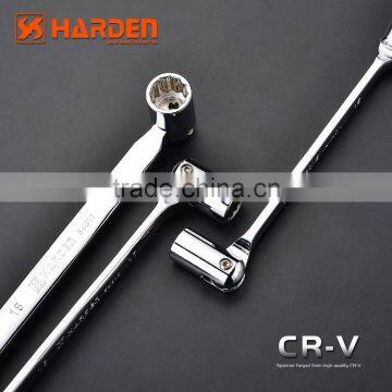 Chromed Polished Professional Double Socket Wrench 8X9mm