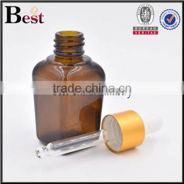 New 2017 Essential Oil 15ml 30ml Glass Dropper Bottle Empty Amber Square Shape 30ml Glass Dropper Bottle photo-6