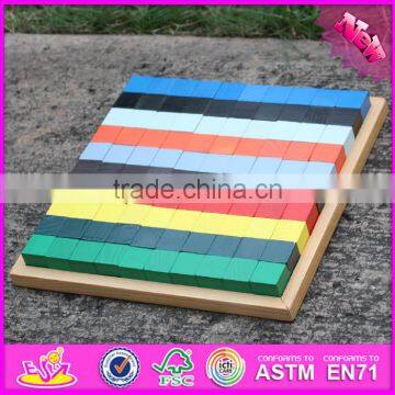 2016 New Design 100 Pieces Arrange Blocks Children Classic Wooden Toys W14A181 photo-3
