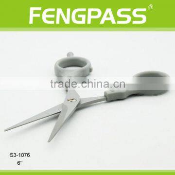 S3-1076 6" Inch 2CR13 Stainless Steel Blade With ABS Handle Salon Hairdressing Shears Scissors