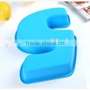 Fashion Chocolate Ice Tray Digital Shape Silicone Cake Mold photo-5