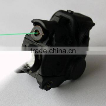 Super Compact Tactical Green Laser Sight Scope With Strobe 80 Lumens CREE Q5 Led Light Combo (FDA Certified) photo-3