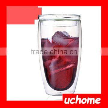 UCHOME Fancy Handmade Creative Borosilicate Glass Cappuccino Coffe Cup photo-4