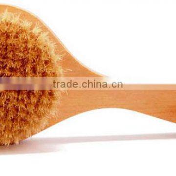 Japanese Bath Massage Brush Bleached white Bristle