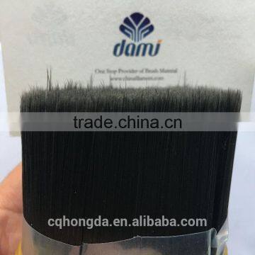 BLACK PET HOLLOW TAPERED FILAMENT FOR PAINT BRUSH MAKING