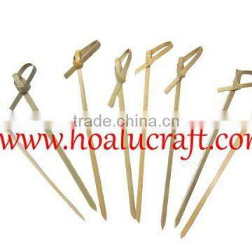 Bamboo Knotted skewer