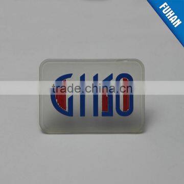 High Quality 3d Silicone Clothing Label,Custom Silicone Logo Label Wholesale photo-2