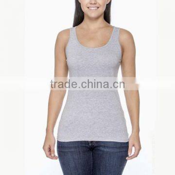 OEM bulk seamless cotton tank top