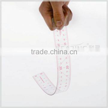 Kearing Chinese Manufacture High Quality Flexible Plastic Pattern Making Ruler 3 * 30cm With Mattern Grids # 8006 photo-2